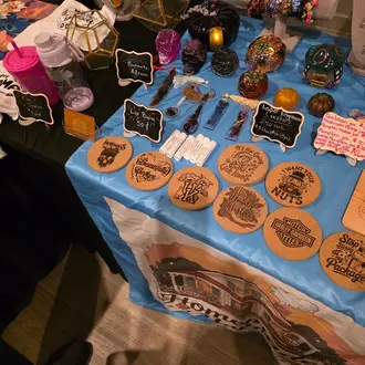 Craft booth display
