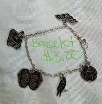 Handmade charm bracelet — $3.00